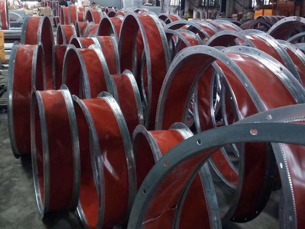 耐280度高温以上防火方圆软连接