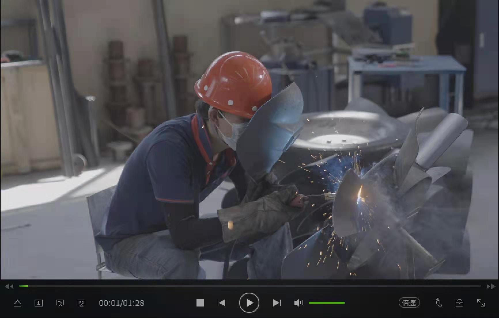 消防风机生产线